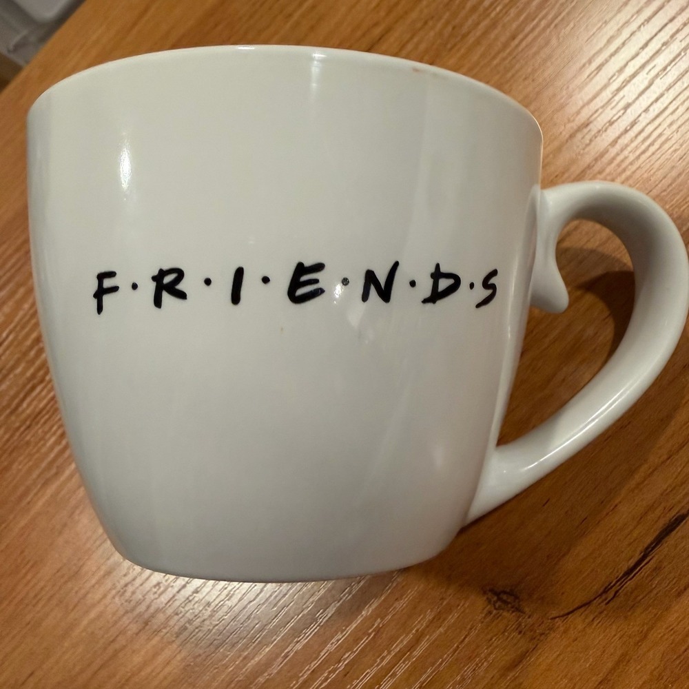 Central Perk Ceramic Coffee Mug Friends TV Show 10 Oz. Large White